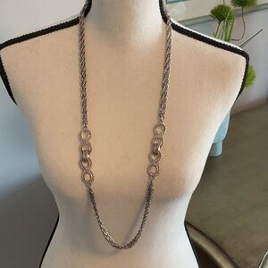 Elegant Silver Chain Necklace